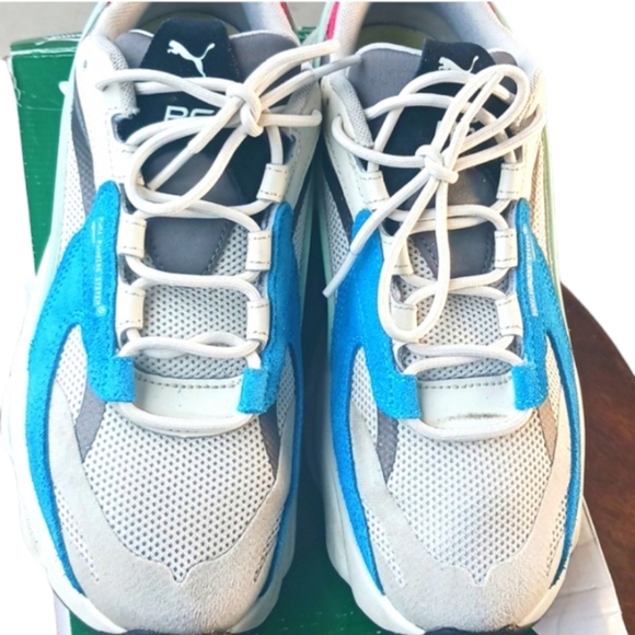 Puma RS-Connect Lazer Sneakers, 8, Vaporous Grey, & Blue. - Picture 7 of 10